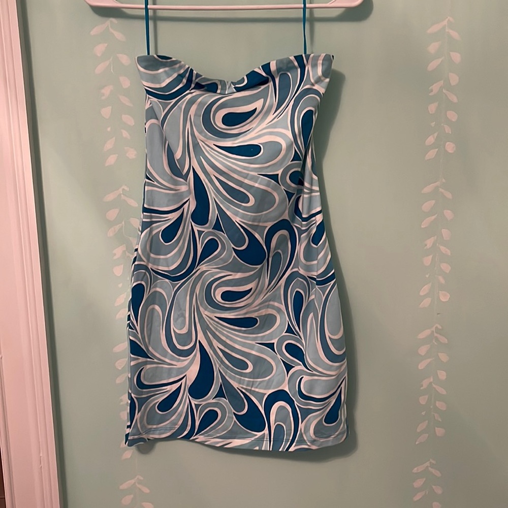 mini dress. never worn. no tags.